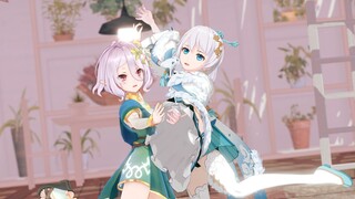 [Honkai Impact Three Princesses Link MMD] Hãy đến và nhảy cùng mẹ! (kết xuất 2D) (Theresa Sakuya Sta