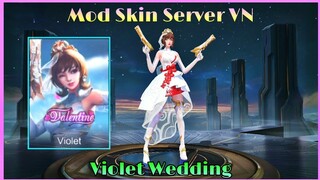 Mod Skin + Icon Violet Tiệc Cưới - Violet's Wedding - Skin Valentine