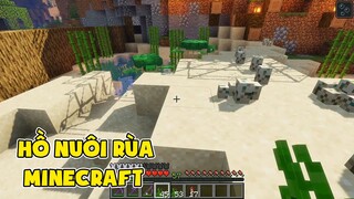 Hồ Nuôi Rùa Của Quân - Minecraft Sinh Tồn #46
