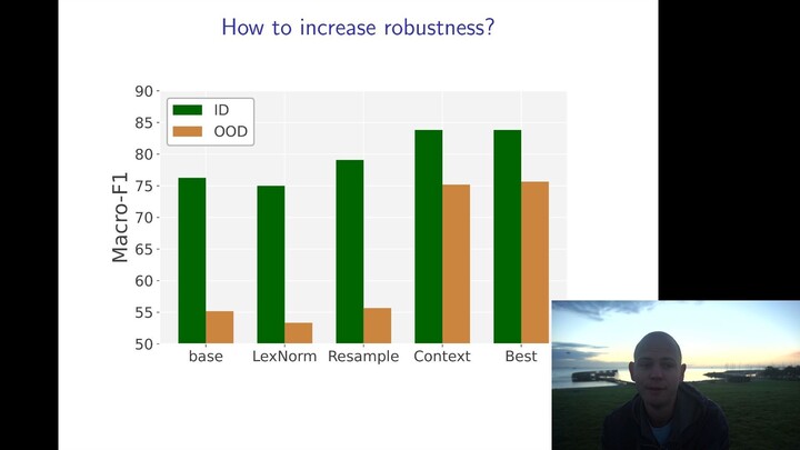 Increasing Robustness for Cross-domain Dialogue Act Classification on Social Media Data