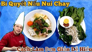 Món Chay " Cách Nấu Nui Chay Đơn Giản √ nhưng cực kì ngon