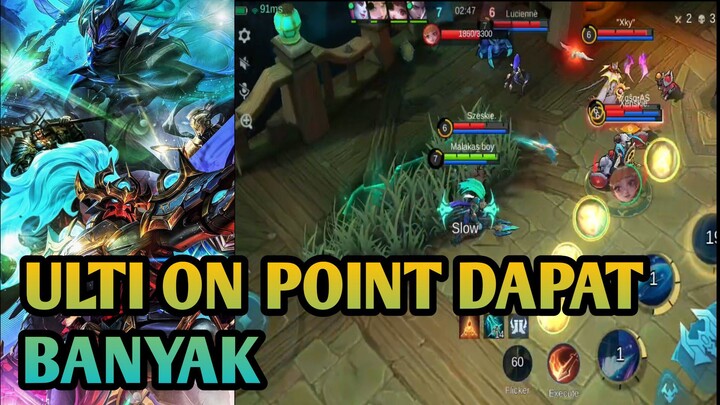 MUSUH KUMPUL AUTO KENA ULTI | GAMEPLAY ALPHA MLBB