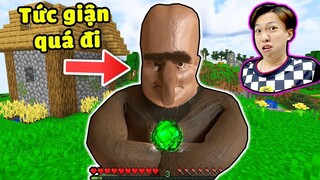 😡Vinh Tức Giận Muốn Đá Dân Làng Vì Chơi Phiên Bản Minecraft KHÓ NHẤT THẾ GIỚI ? Tức Điên