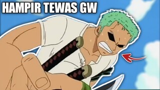 Zoro hampir tewas oleh Buggy?