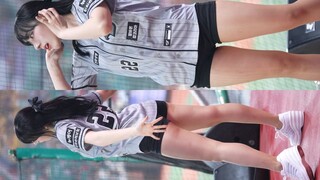 열받아서 비디오판독 요청하는 하지원 치어리더 직캠 Ha Jiwon Cheerleader 240328 |4K