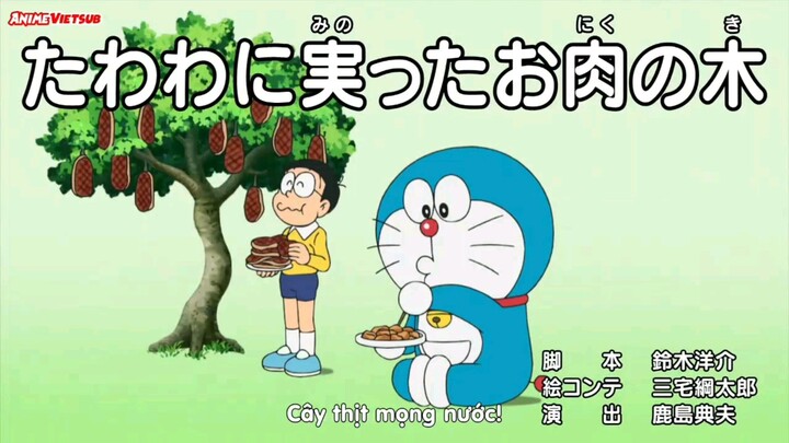 [Vietsub] Doraemon - Tập 891 A: Cây Thịt Mọc Xum Xuê