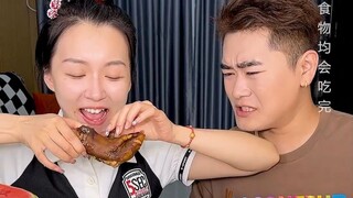 #Hand-torn grilled neck Binbin, you can show off, let's see who our mother is on the side of~#My fav
