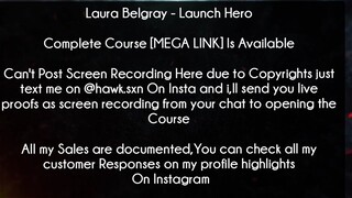 Laura Belgray Course Launch Hero download