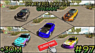 [🔴Short Free Account Giveaway#97 ] Car Parking Multiplayer 4.7.8