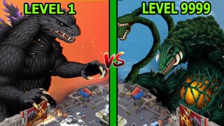Quái Vật Godzilla Tiến Hóa Tiêu Diệt Chúa Tể Rừng Xanh - GODZIILA Defense Force TOP GAME ANDROID IOS