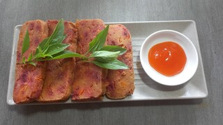 chả củ dền. bạn làm chưa cùng nhau làm thử nha.