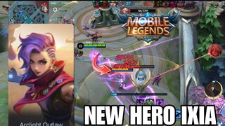 BAKAL JADI HERO FAVORIT INI MAH || DAMAGENYA GAK ADA OBAT - GAMEPLAY HERO BARU IXIA MOBILE LEGENDS