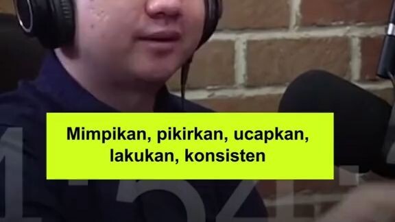 Yuk mulai praktektin sekarang, nggk perlu buru-buru tapi paling tidak kita punya mimpi untuk bisa m