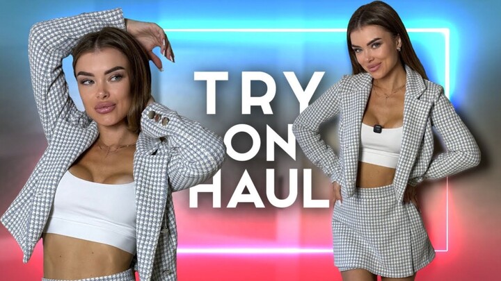 Tweed Set Try on Haul | Adalyne Outfit Diary
