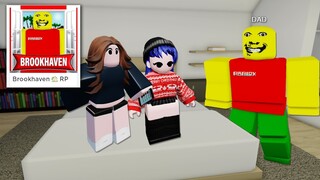 คุณพ่อจอมเข้มงวดแปลกประหลาด มาอยู่ใน Brookhaven! | Roblox 🏡 Weird strict dad Brookhaven