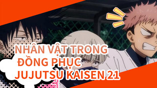 Họ thật dễ thương trong bộ đồng phục bóng chày. Siêu hot! | Jujutsu Kaisen 21