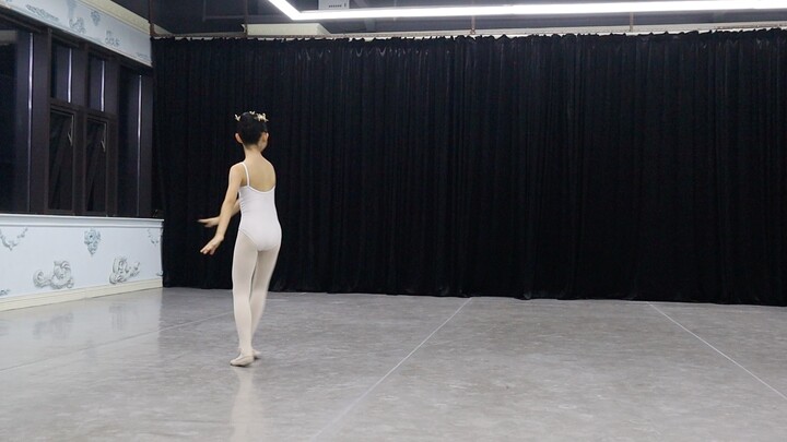 【王涵芭蕾之路】_再跳丘比特（9岁）