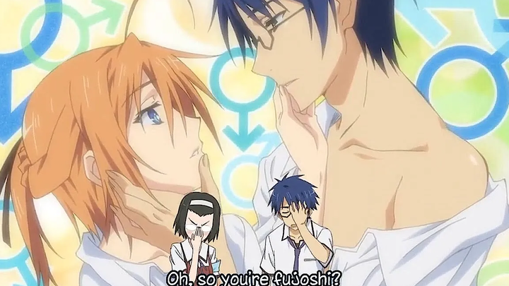 เมื่อคุณเข้าใจผิดในความสัมพันธ์ yaoi ช่วงเวลาอะนิเมะตลก คำสารภาพ อะนิเมะ