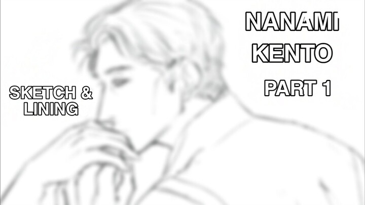 Nanami Kento Fanart Progress part 1