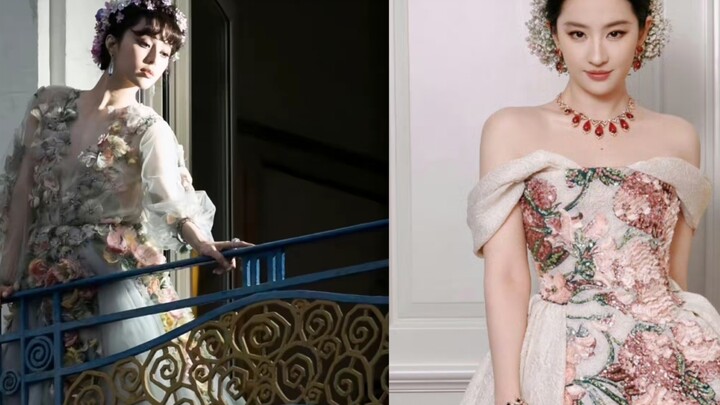 So sánh tạo hình tiên nữ của Phạm Băng Băng và Lưu Diệc Phi