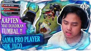 Kapten Mau Dijadikan Tumbal !! Sama Pro Player Sok Jago | PUBG Mobile Indonesia