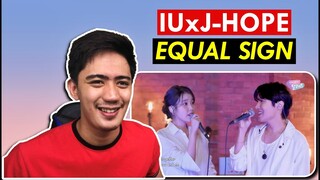 [IU's Palette🎨] IU x J-HOPE 'EQUAL SIGN' Live Duet REACTION