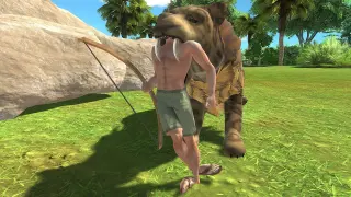 A day in the life of a Smilodon(saber-toothed tiger) - Animal Revolt Battle Simulator