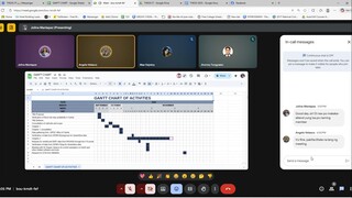 1 gmeet with sir Angelo