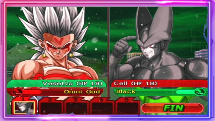 VEGETTO OMNI GOD VS CELL BLACK - DB MOD ANDROID GAMEPLAY