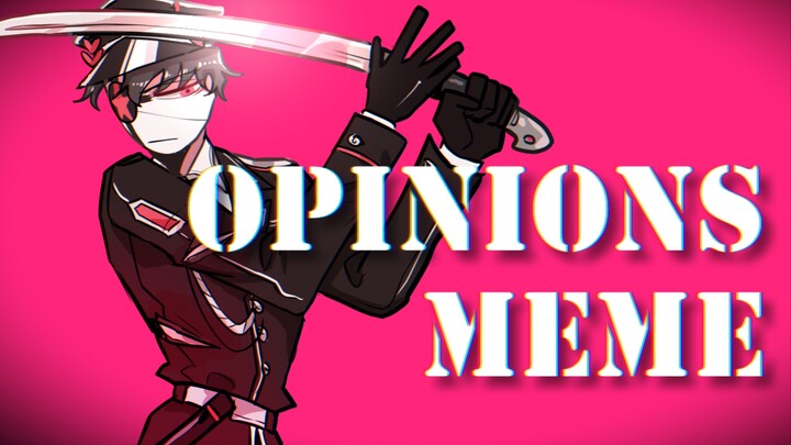 【CHOC/萨维特】OPINIONS MEME