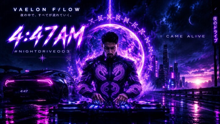 4:47AM — I Came Alive | Vaelon F/Low — #NightDrive003