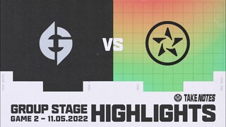 Highlights EG vs ORD [Vòng Bảng - Ngày 2] [MSI 2022][11.05.2022]