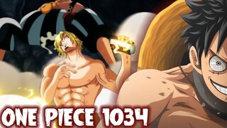 REVIEW OP 1034 LENGKAP! HAOSHOKU? SANJI PETIR PUTIH & ZORO PETIR HITAM? - One Piece 1034+
