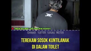 KUNTILANAK DI TOILET.. BUANG AIR KECIL ? #shorts