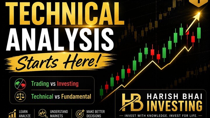Technical Analysis for Beginners - Trading vs Investing
