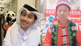The boat rowed to the little prince of Qatar
