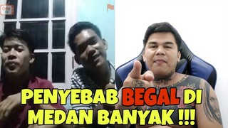 TERNYATA INI PENYEBAB BEGAL DI MEDAN BANYAK😳‼️ - PRANK OME TV