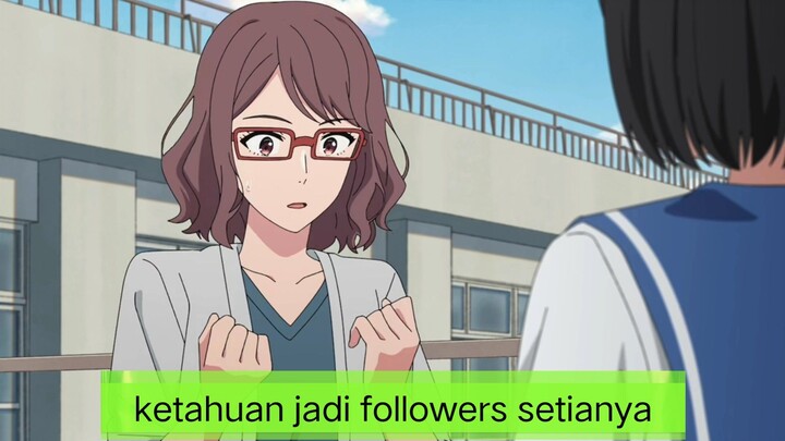 #KompetisiKreasiUnggahan3 , ketika sensei ketahuan jadi followers setianya