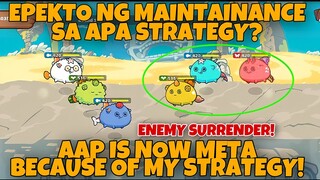 EPEKTO NG MAINTAINANCE | NISKY AAP AXIE ARENA STRATEGY GAMEPLAY