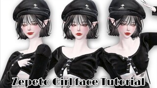 Zepeto : Girl face สอนโมหน้าผู้หญิงสวยๆแซ่บๆ🔥🌶️ ep.46 tutorial face zepeto