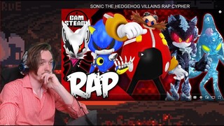 SONIC THE HEDGEHOG VILLAINS RAP CYPHER | (Reaction/Breakdown) Cam Steady ft. Dan Bull, Zach B & More