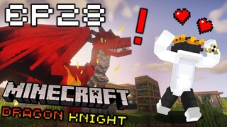 👑🔥ลงคลิปช้า เพราะตื่นสาย จบ!!🔥👑 #28 | Minecraft Dragons Knight