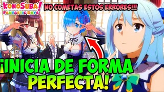 GUÍA DEFINITIVA KONOSUBA *INICIO📈PERFECTO* ¿EN QUÉ USO MIS GEMAS? y MÁS 🔥 | Konosuba: Fantastic Days