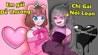 Mèo Simmy Em Gái Hiền VS Sammy Chị Gái Nổi Loạn Sống Chung Với Nhau