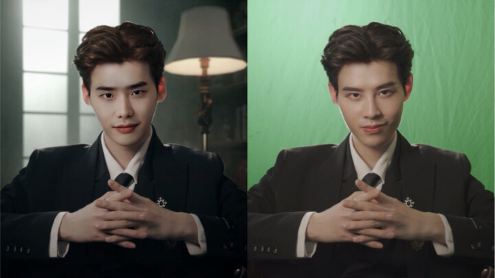 Following the last issue, here comes the behind-the-scenes comparison of Lee Jong Suk's face-changin