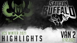 Highlight SGB vs GAM [VÁN 2][VCS Mùa Đông 2021][Tuần 5 - 17.12.2021]