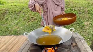 MASAK HARUAN HASIL MANCING DI PAYA KELAPA SAWIT...