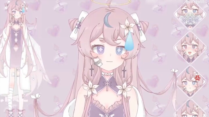 [Mẫu L2D miễn phí] Thiên thần nhân tạo răng cá mập 31 phím có thể lè lưỡi được sử dụng miễn phí? !