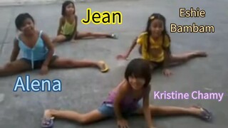 Split pa more mga bata, pagalingan sila ng split hahaha 😂🤣😅✌️