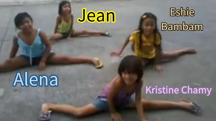 Split pa more mga bata, pagalingan sila ng split hahaha 😂🤣😅✌️